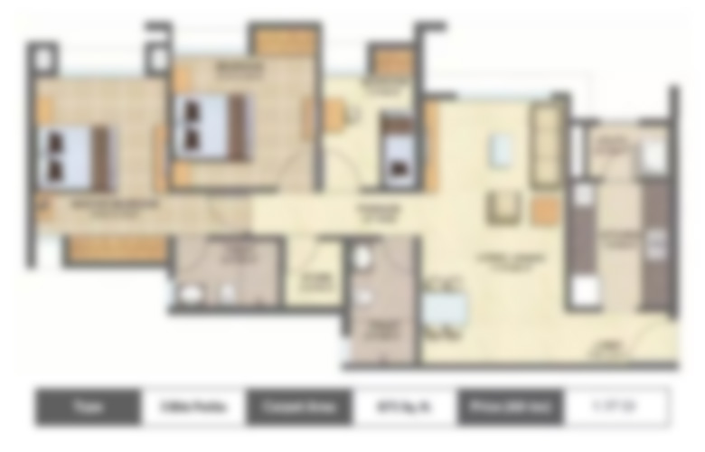 L&T Evara Heights Thane floor plan